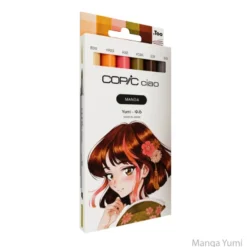 Conjunto 6 Marcadores Copic Manga