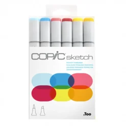 Conjunto Marcadores Copic Sketch - Cores Primárias