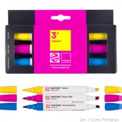 Conjunto Marcadores Cores Básicas Pantone Talens