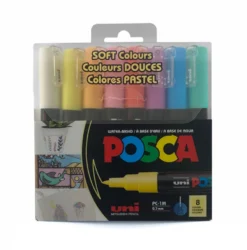 Conjunto Marcadores Cores Pastel PC-1M Posca