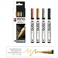 Conjunto Marcadores Fino Yono Marabu