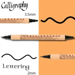 Conjunto Marcadores Hand Lettering ZIG
