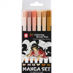 Conjunto Marcadores Manga Koi Sakura