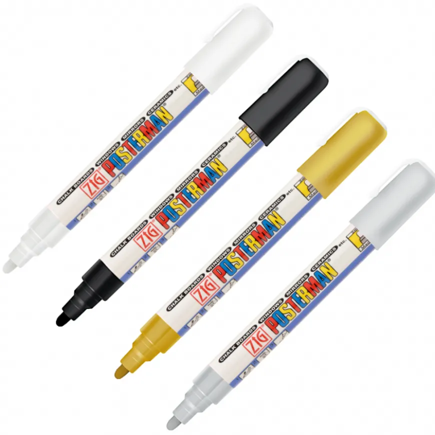 Conjunto Marcadores Médio Posterman ZIG