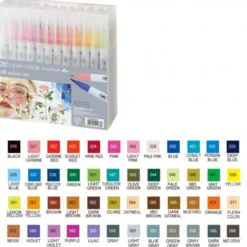 Conjunto Marcadores Pincel Clean Color Real Brush Zig