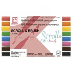 Conjunto Marcadores Scroll & Brush ZIG