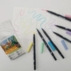 Conjunto Marcador Pincel Duplo ABT Tombow