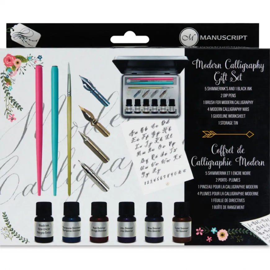 Conjunto Oferta Modern Calligraphy Manuscript