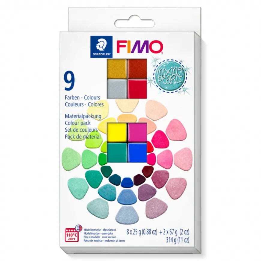 Conjunto Pasta Modelar Effect Mixing Mica Fimo