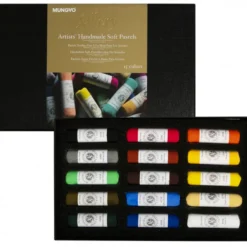 Conjunto Pastel Seco Profissional Gallery Mungyo