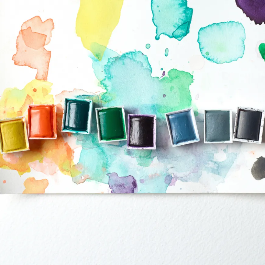 Conjunto Pastilhas Aguarela Profissional Revival Winsor & Newton