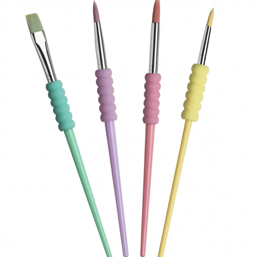 Conjunto Pincéis Soft Touch Pastel Faber-Castell