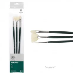 Conjunto Pincéis Sortidos Óleo Winton Winsor & Newton