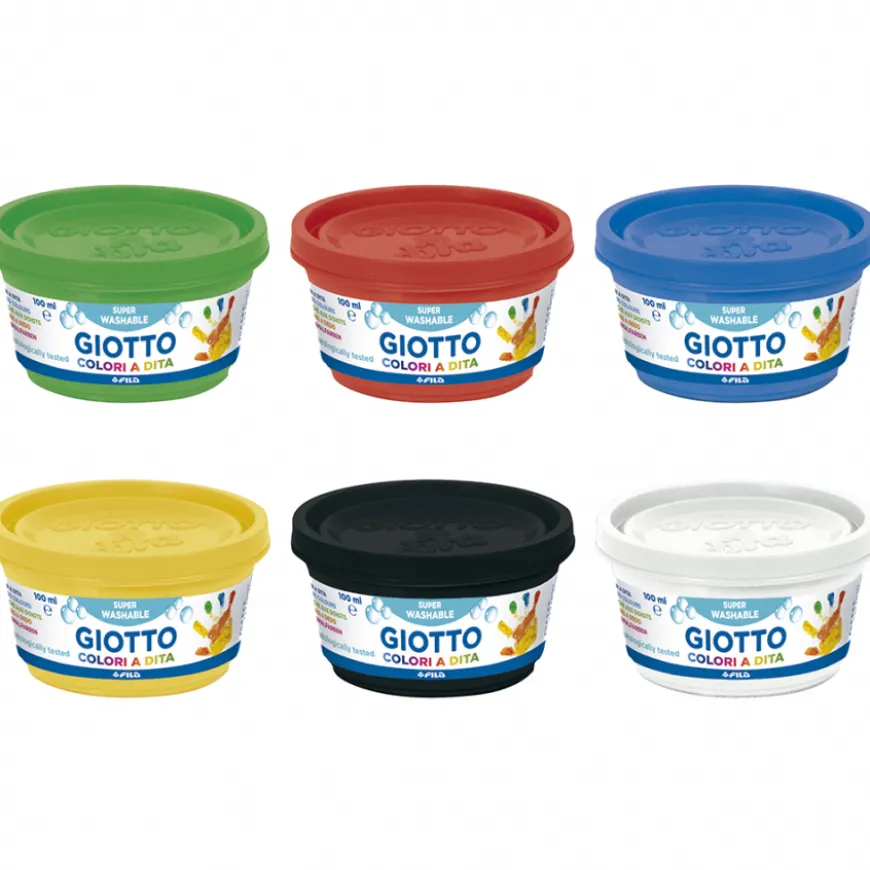 Conjunto Pintura de Dedos Giotto