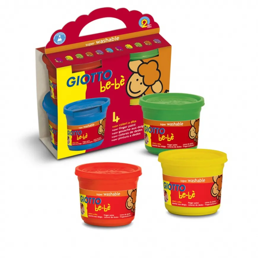 Conjunto Pintura Dedos Giotto Be-bé