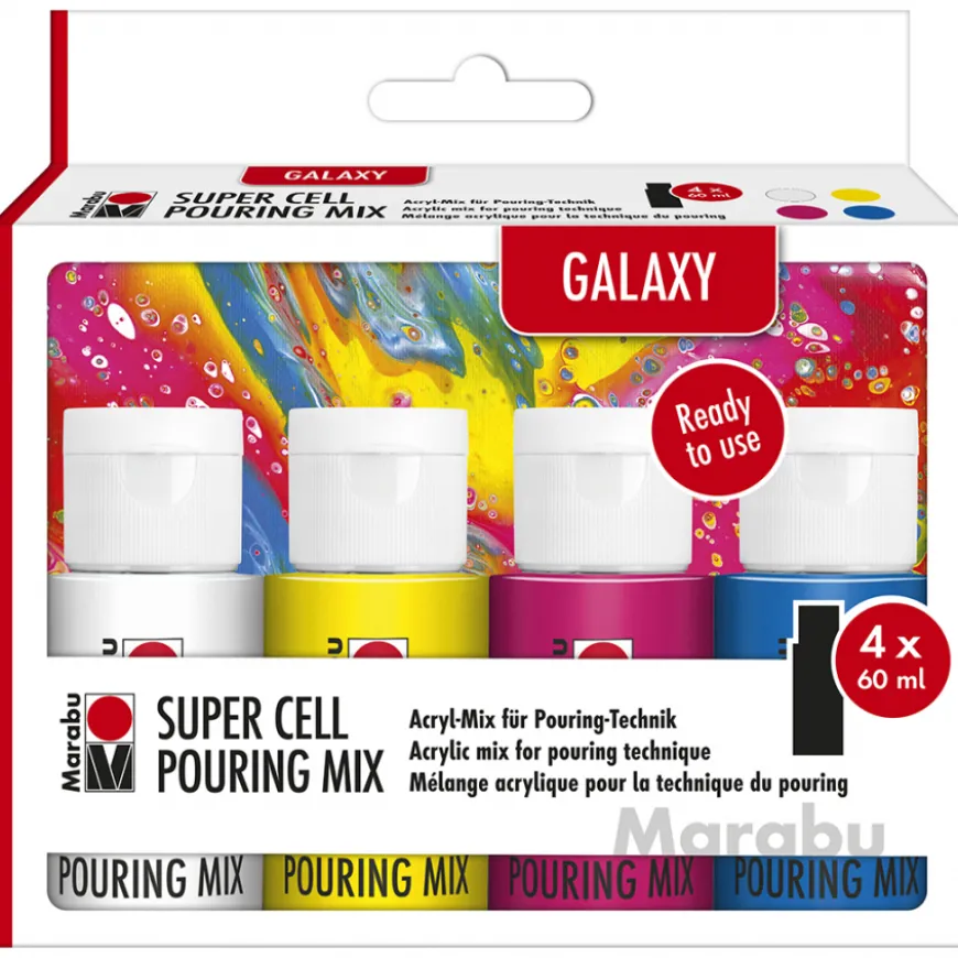 Conjunto Pouring Super Cell Marabu