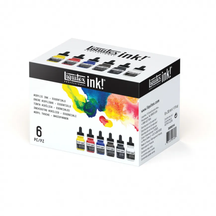 Conjunto Tinta Acrílica INK Liquitex