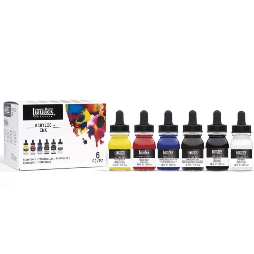 Conjunto Tinta Acrílica INK Liquitex