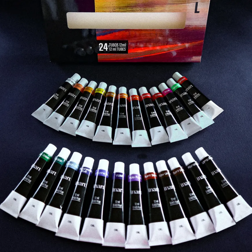 Conjunto Tinta a Óleo Inart