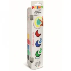Conjunto Tinta Escolar Primo para Pintar com os Dedos