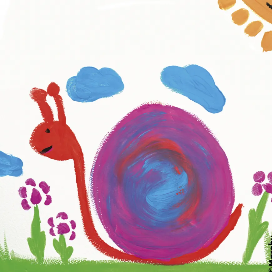 Conjunto Tintas Pequeno Artista Kids Marabu