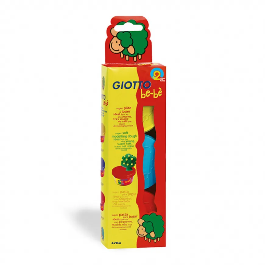 Conjunto Tris Super Pasta de Modelar Giotto Be-Bè