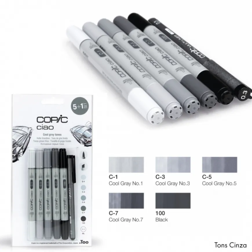 Copic Ciao Set 5+1