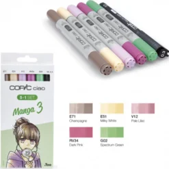 Copic Ciao Set 5+1 Manga