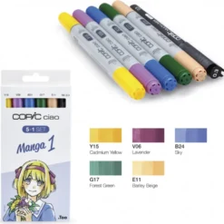Copic Ciao Set 5+1 Manga