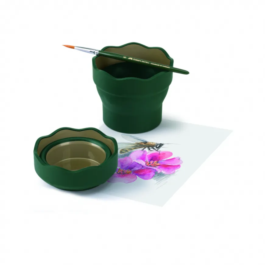 Copo Lava Pincéis Click&Go Faber-Castell