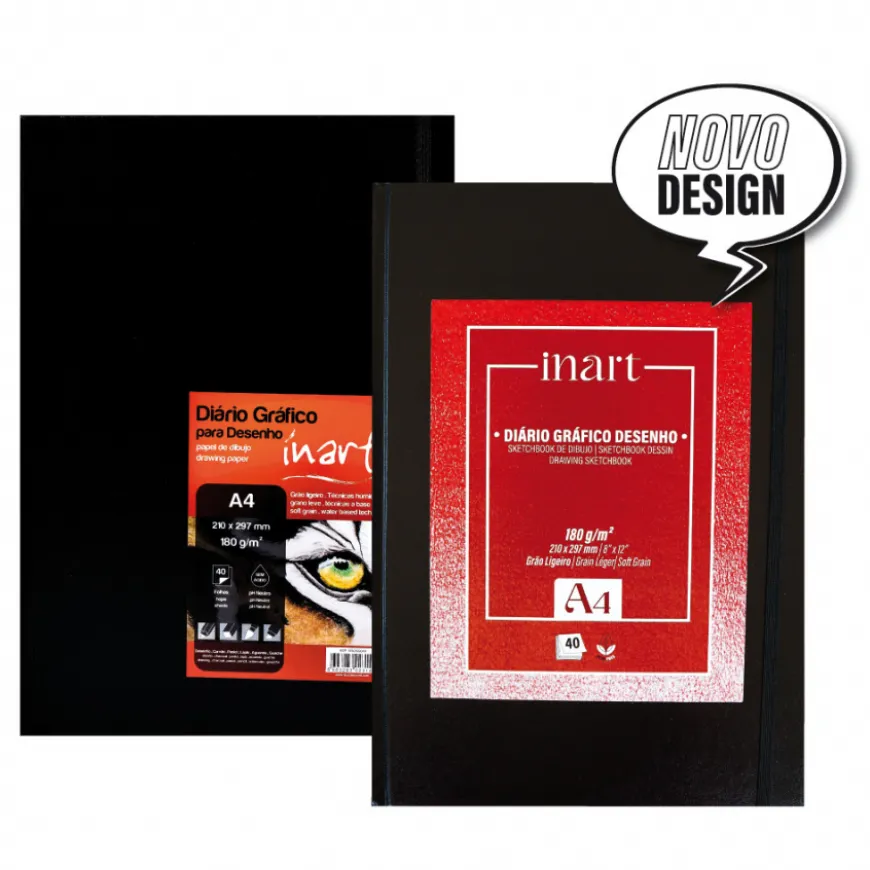 Diário Gráfico Desenho Inart
