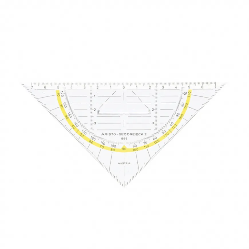 Esquadro Geometria com Pega Aristo