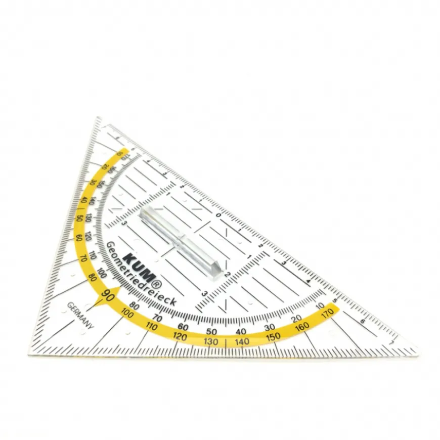 Esquadro Geometria com Pega Kum