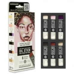 Estojo Mini Sticks Óleo Sennelier