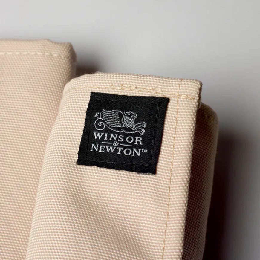 Estojo Pano Pincéis Sintéticos Óleo Artist Winsor & Newton
