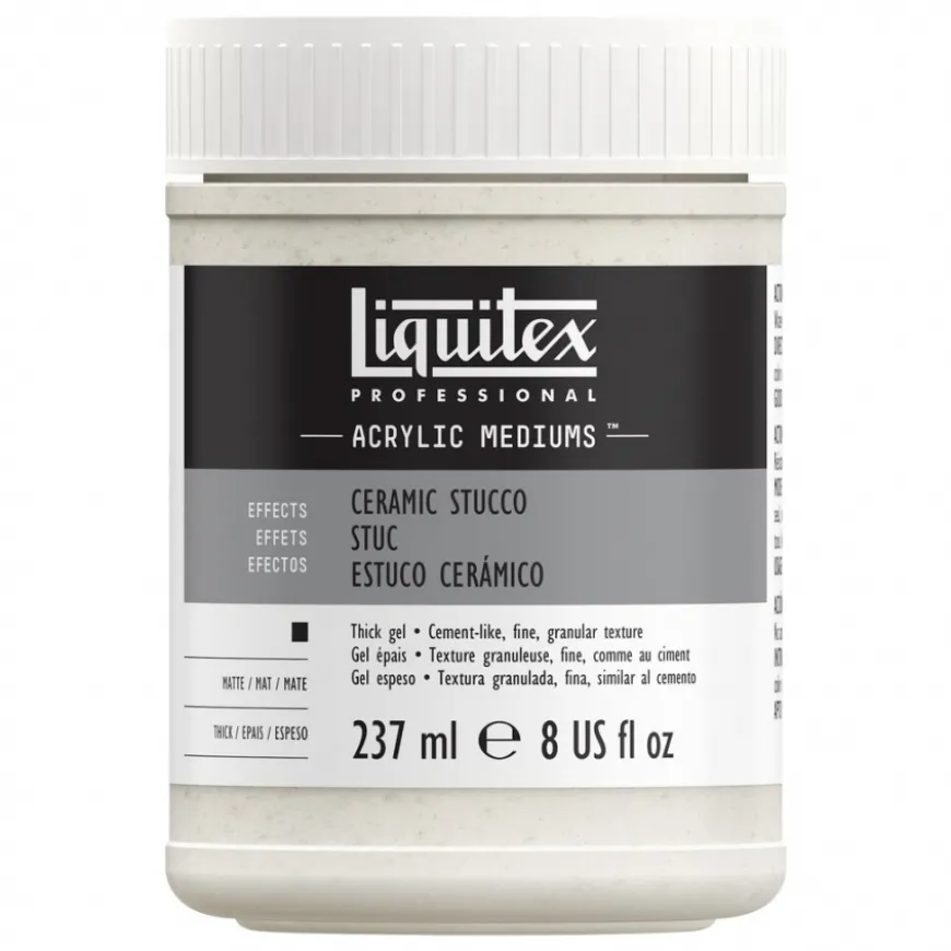 Gel de Textura Estuque Cerâmica Liquitex