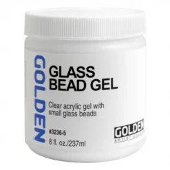 Gel Esferas Vidro Golden