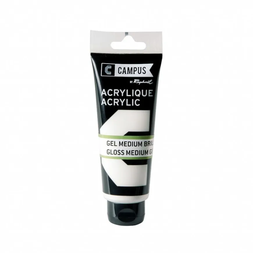 Gel Médio Brilhante para Acrílico Campus