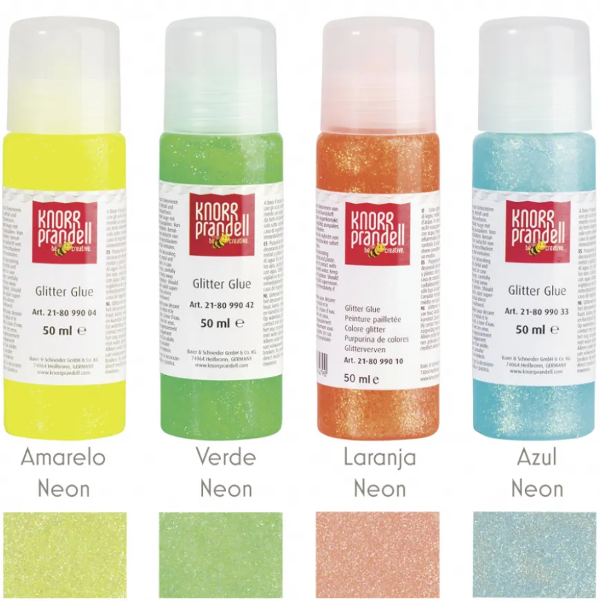 Glitter em Cola Knorr Prandell