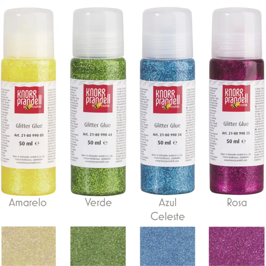Glitter em Cola Knorr Prandell