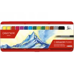Guache Studio em Pastilha Caran D´Ache