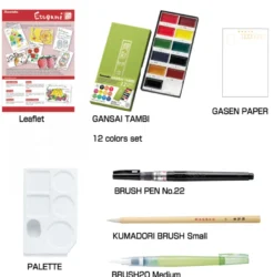 Kit Iniciação Etegami ZIG