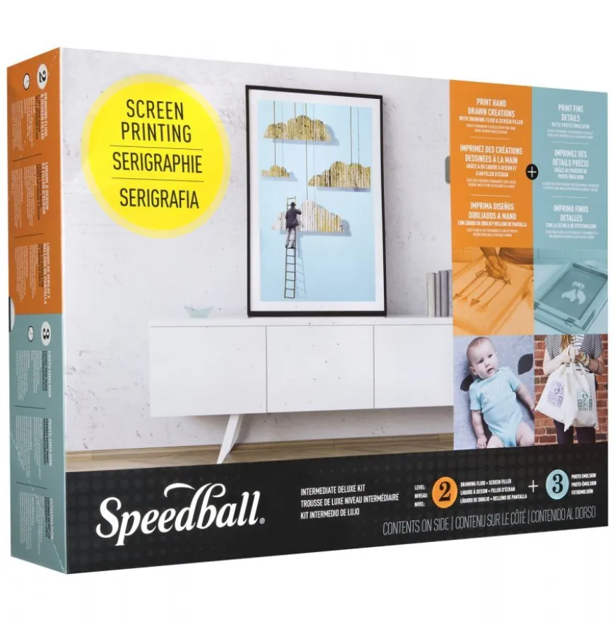 Kit Intermedio Serigrafia Deluxe Speedball