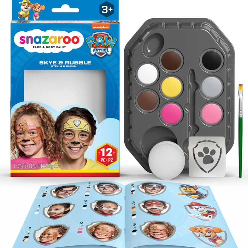 Kit Maquilhagem Patrulha Pata Snazaroo