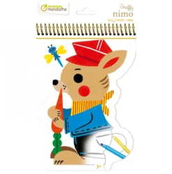 Livro Infantil para Colorir Avenue Mandarine