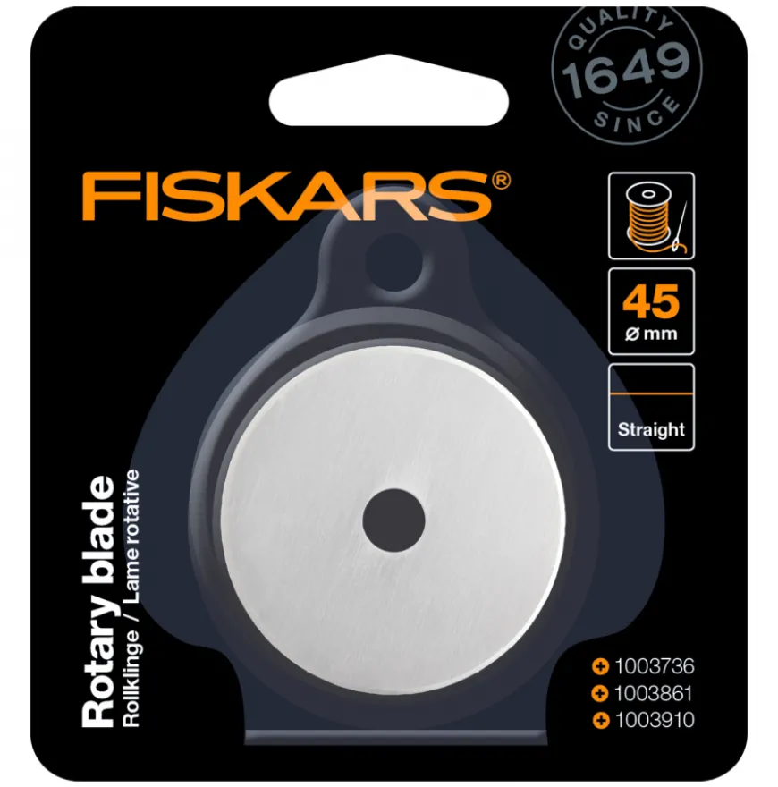 Lâmina Rotativa Corte Reto Fiskars