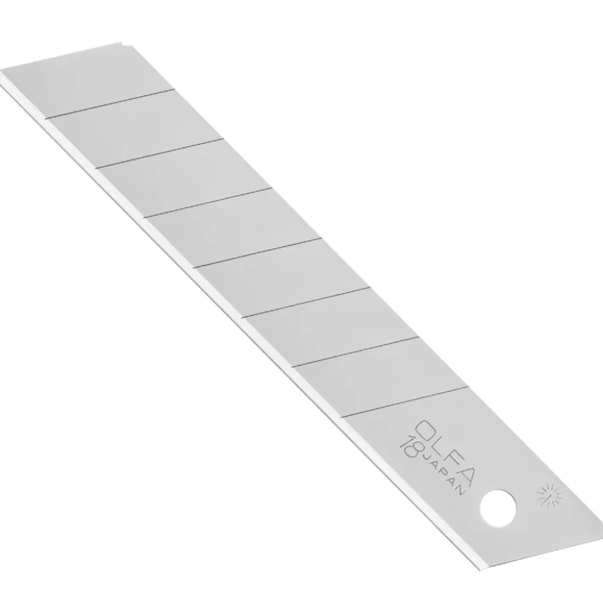 Lâmina Segmentada de Prata de 18mm OLFA (LB–10B)