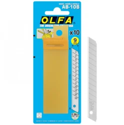 Lâmina Segmentada de Prata de 9mm OLFA (AB–10B)