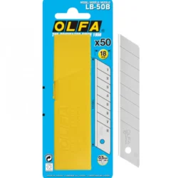 Lâmina Segmentada de Prata de 18mm OLFA (LB–50)