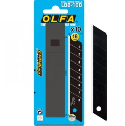 Lâmina Segmentada Ultra-Afiada Preta 18mm OLFA (LBB–10B)